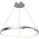 Anello Minor LED 32 inch Brushed Nickel Pendant Ceiling Light
